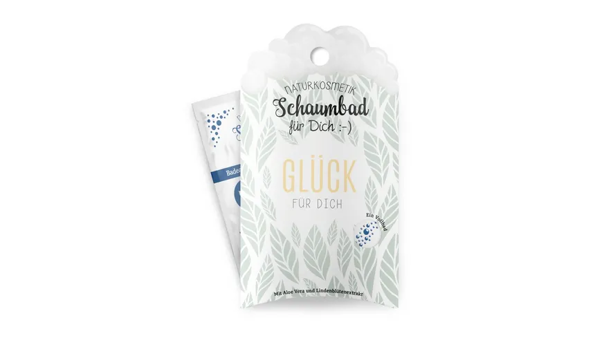 Geschenk für Dich Schaumbad Blatt 40 ml