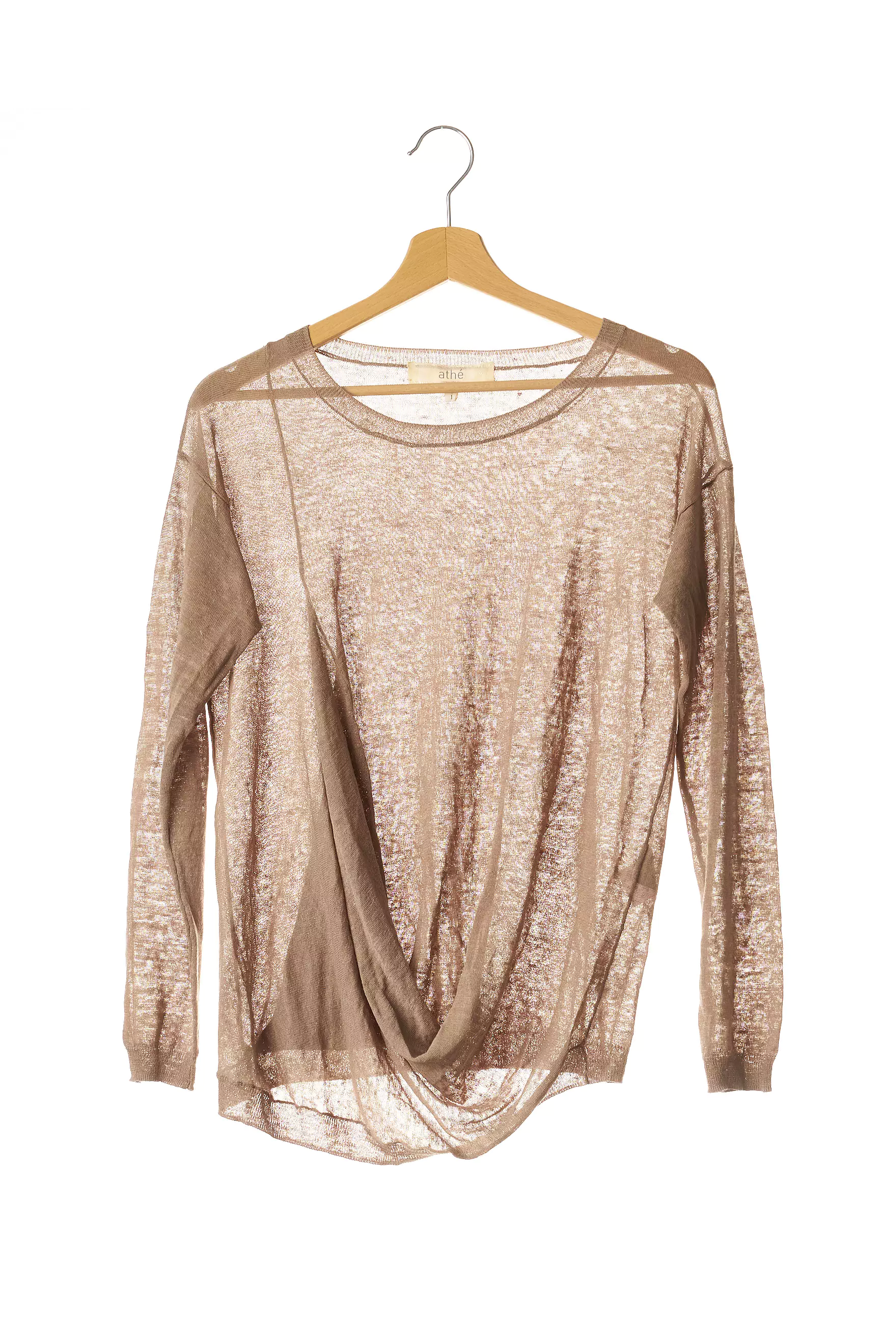 Athe Pulls Femme couleur marron