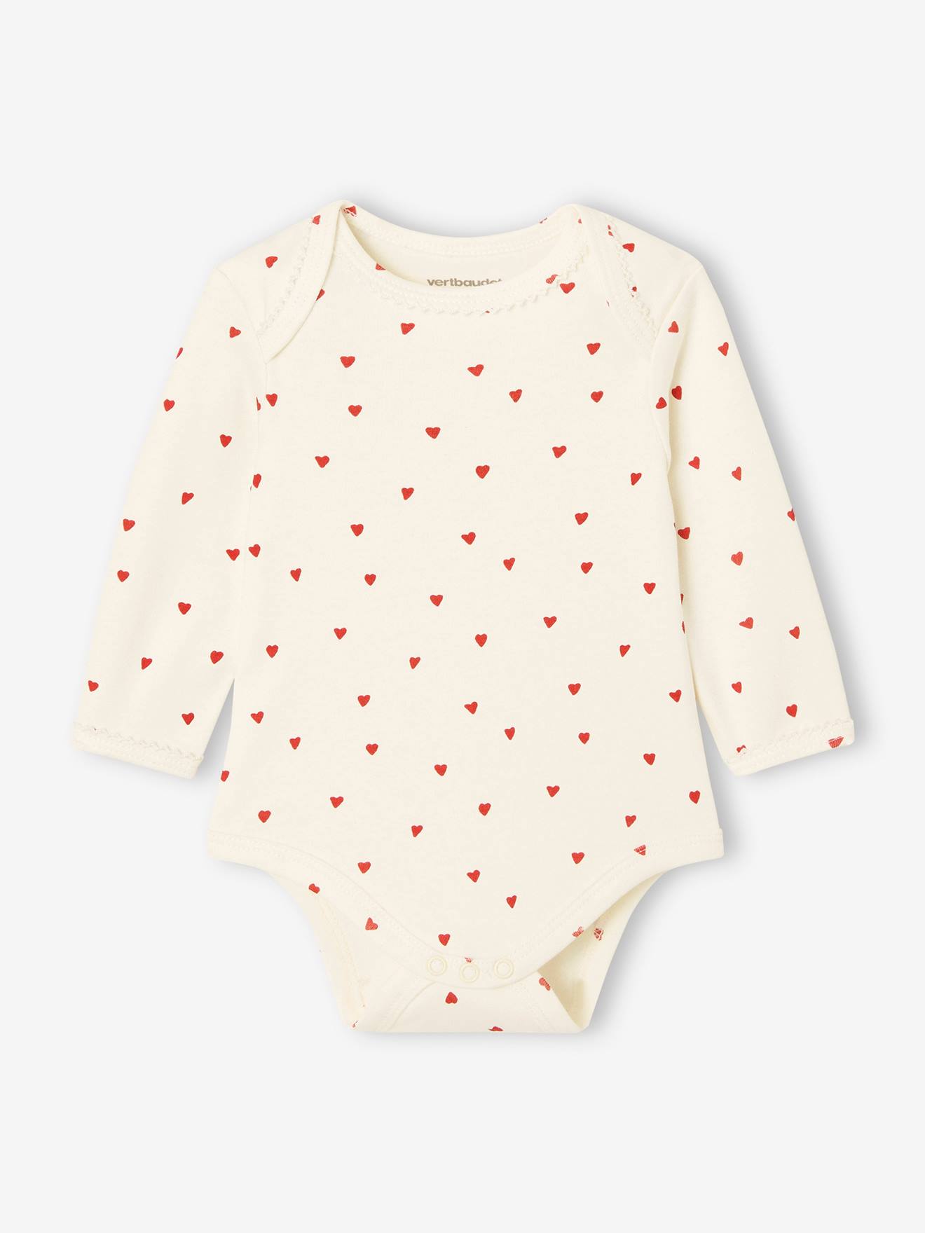 Vertbaudet Bio-Kollektion: 5er-Pack Baby Schlupfbodys Oeko-Tex - nachtblau