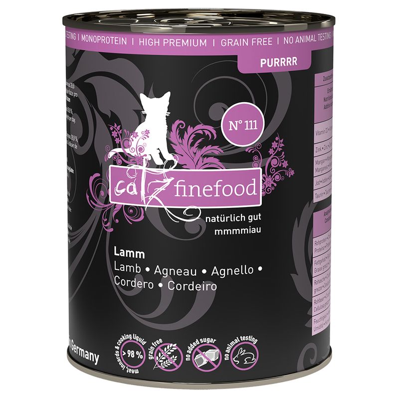 catz finefood Purrrr Dose 6 x 400 g zu TOP-Preisen