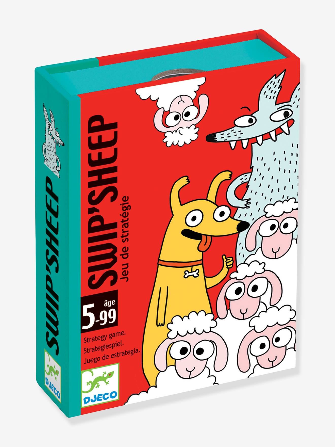 Djeco Kartenspiel SWIP'SHEEP DJECO - rot