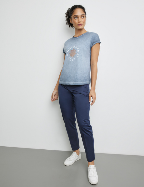 Kurzarmshirt mit Wording-Print