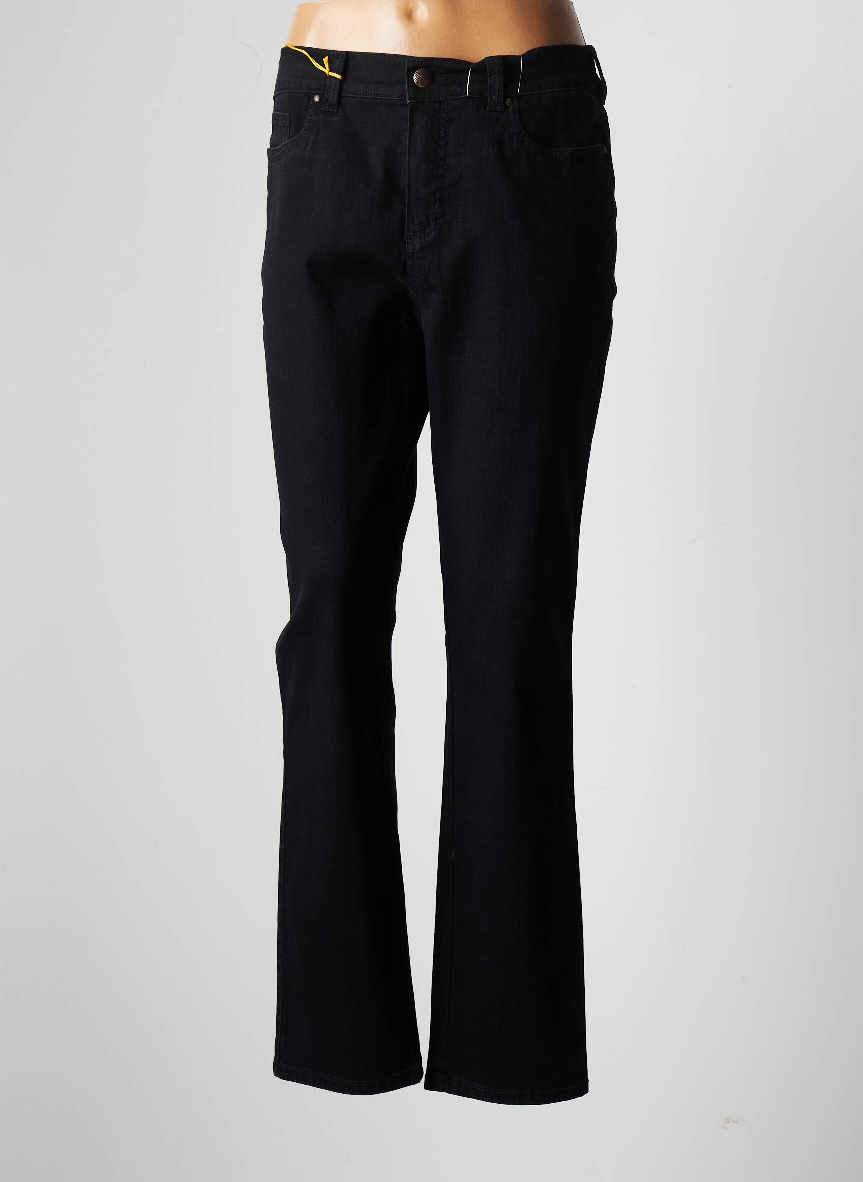 Anna Montana Jeans Coupe Droite Femme couleur noir