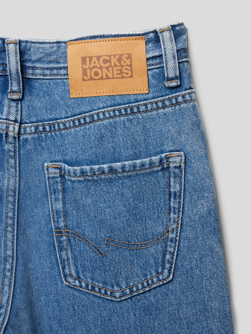 Jeans mit 5-Pocket-Design Modell 'ALEX' in blau