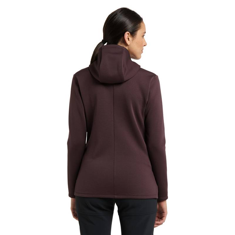 Haglöfs Willow Mid Hood Fleecejacke Damen