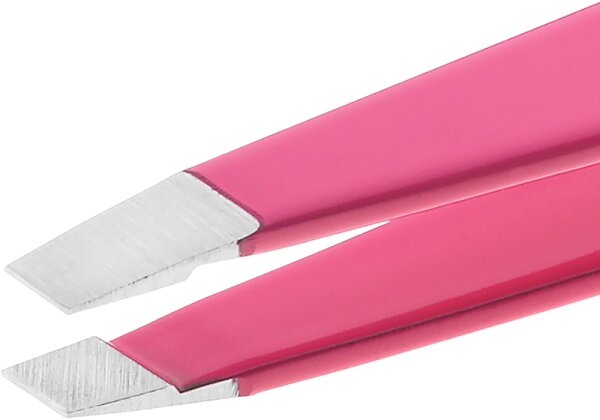 Tweezerman Slant Tweezer - Schräge Pinzette, Pretty in Pink Pinzette