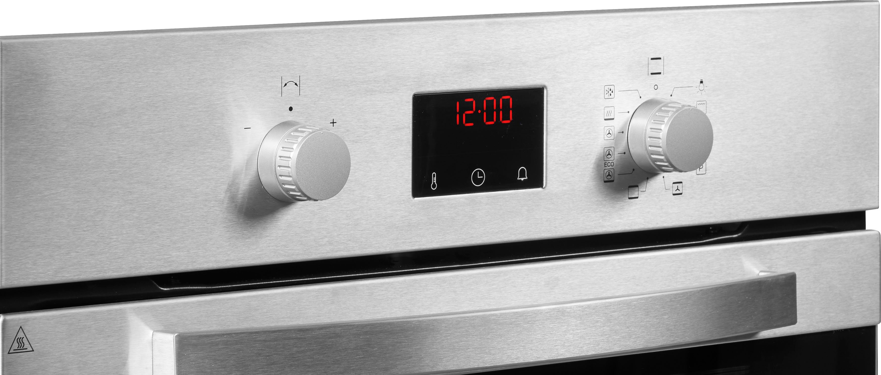 Amica Backofen EBP 13624 E, mit Teleskopauszug nachrüstbar, Pyrolyse-Selbstreinigung