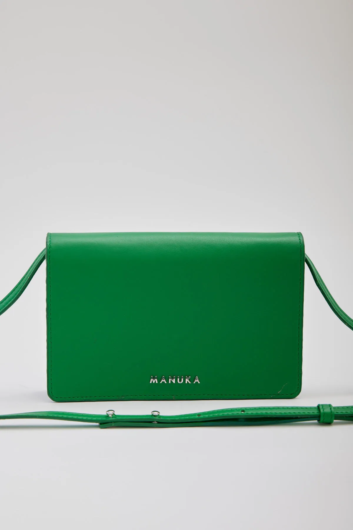 Manuka  LUNA LEDERBRIEFTASCHE GRÜN