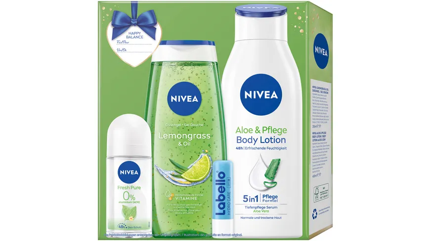 NIVEA Geschenkset Happy Balance