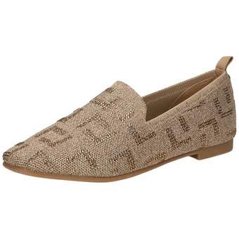 La Strada Slipper in gold