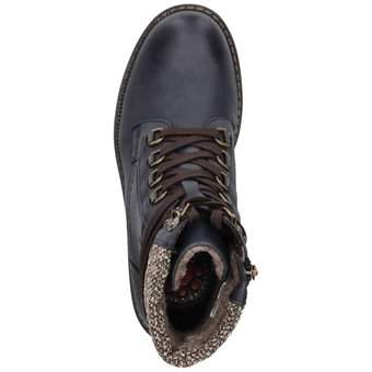 Relife Schnür Boots in blau