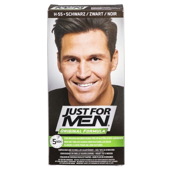 Just For Men Original Formula H-55 fekete hajfesték 66ml