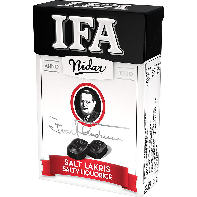 Nidar Ifa 34 g Salt lakris
