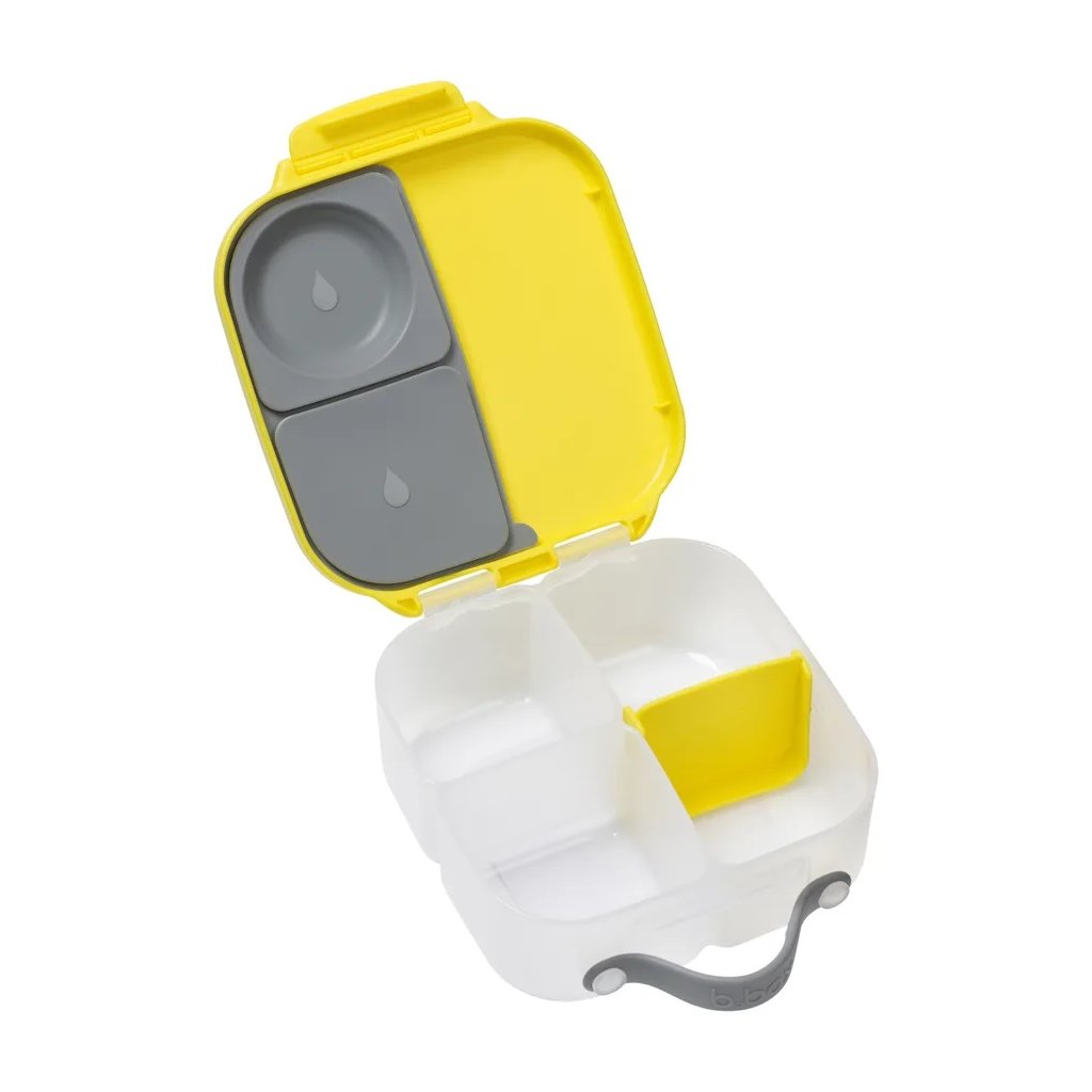 b.box Mini Lunchbox - Gelb/Grau