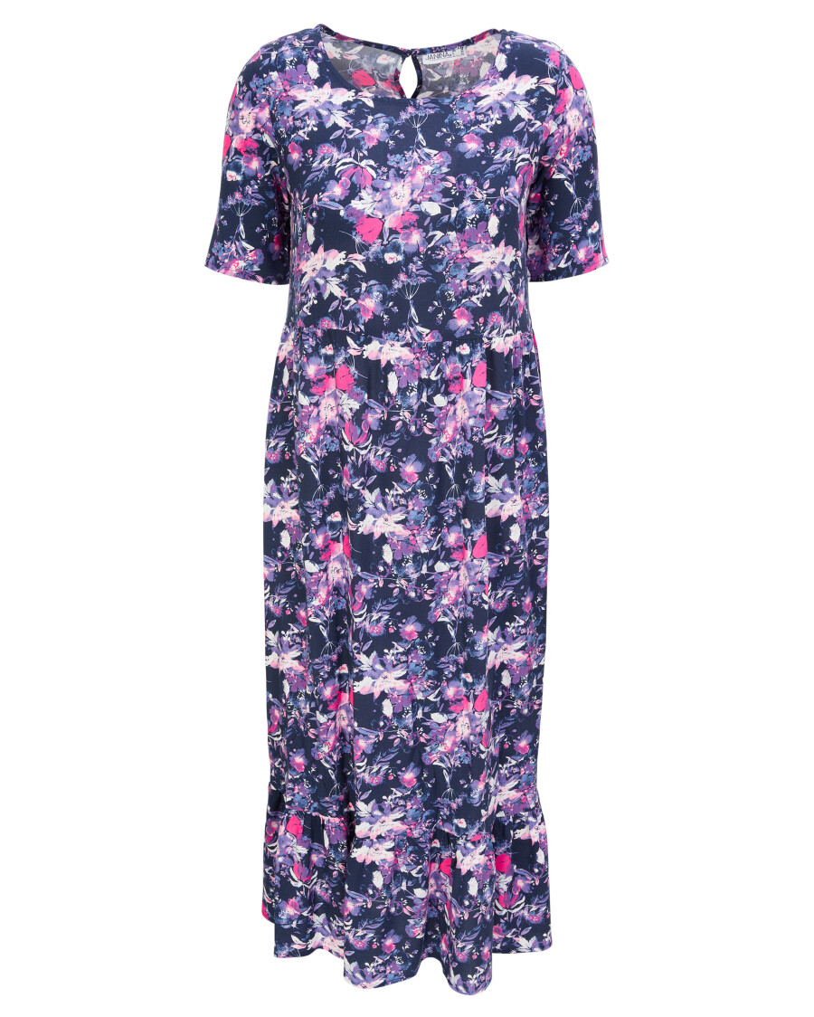 Midikleid Blumen
