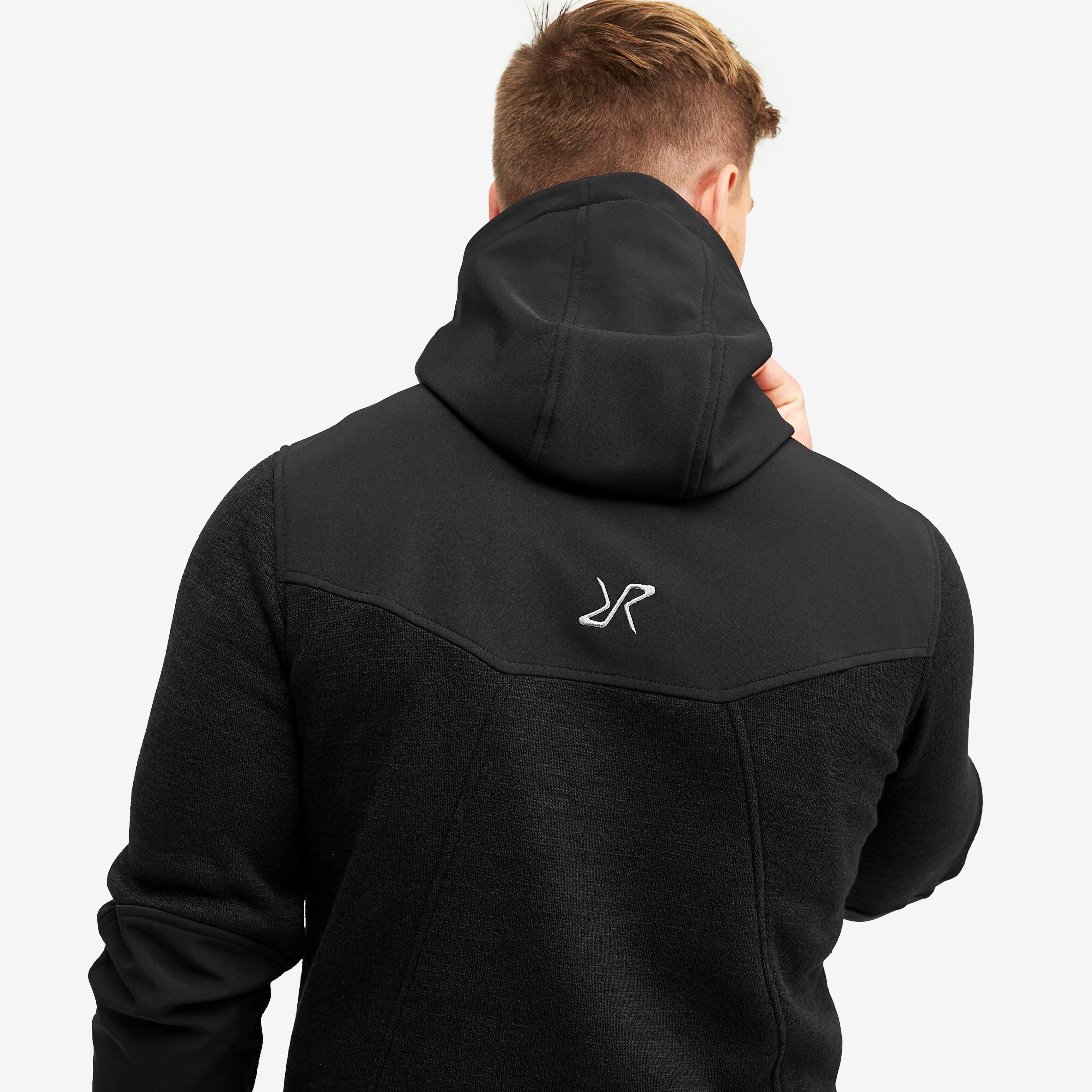 Wander Pro Wool Hoodie Homme Charcoal Black