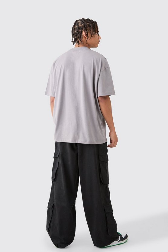 Oversize T-Shirt mit lizenziertem Scooby Doo Print