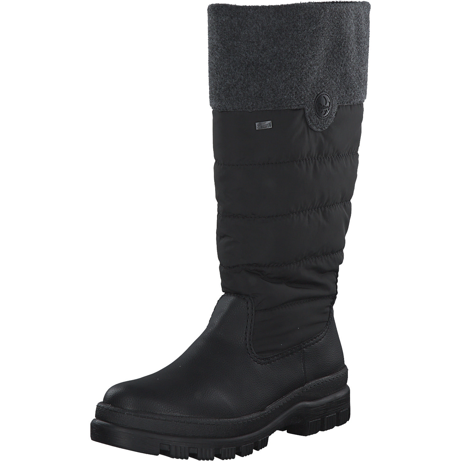 Rieker X9090, Winterstiefel, Damen, Schwarz