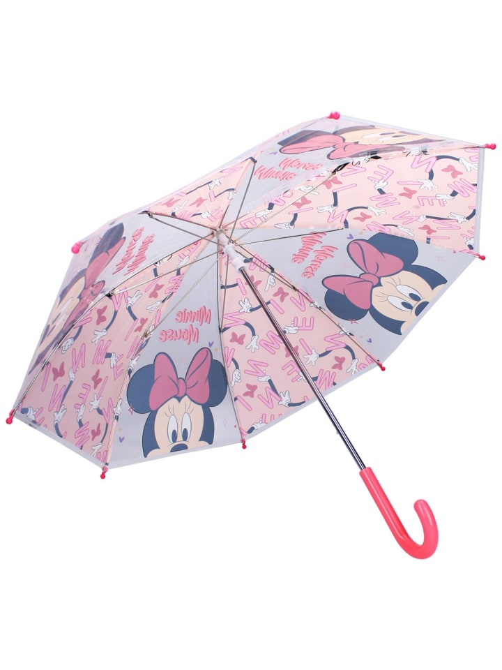 Disney Minnie Mouse Minnie Maus Regenregenschirm für Kinder Freundlicher in Rosa günstig kaufen onesize