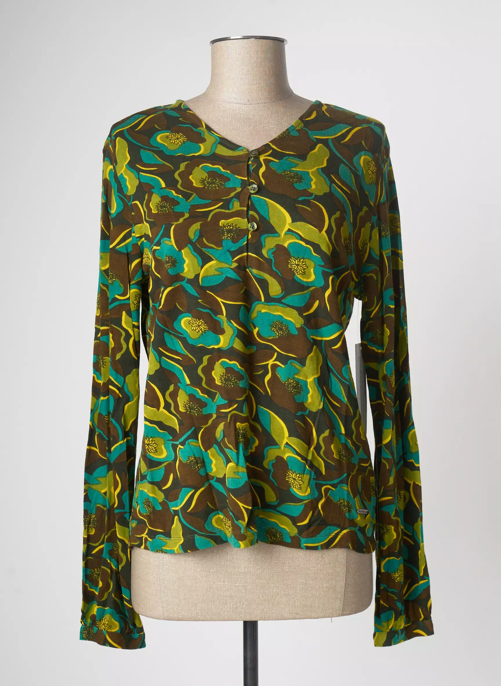 Agathe   Louise Tops Femme couleur vert