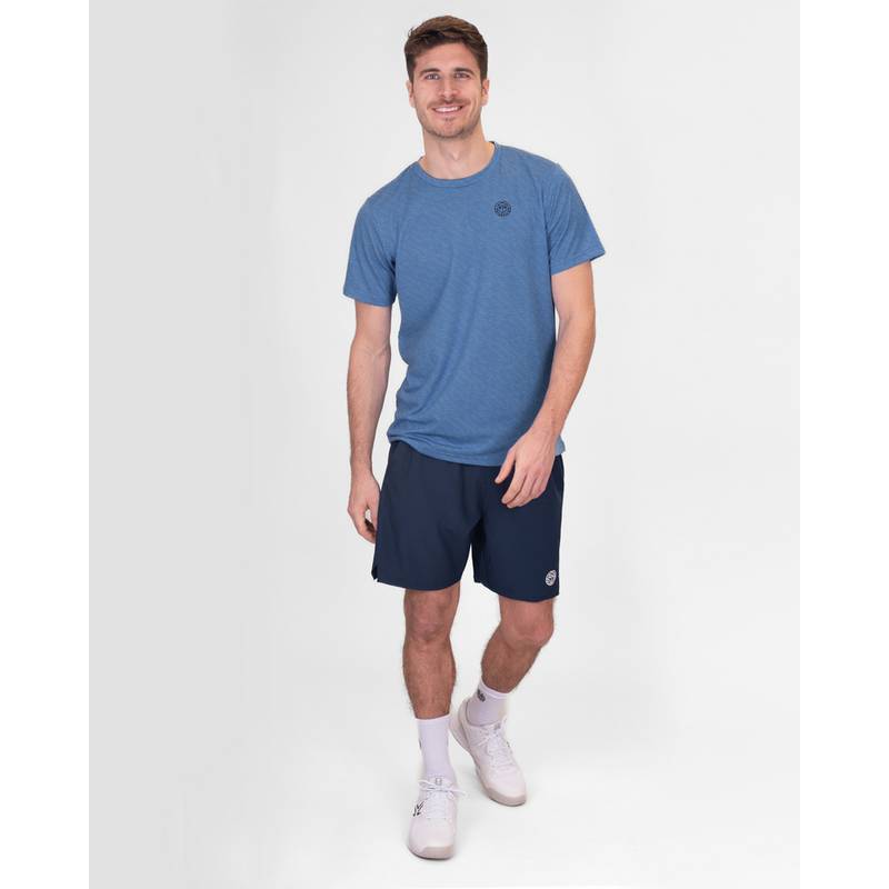 BIDI BADU Crew Two Colored Tee Tennisshirt Herren