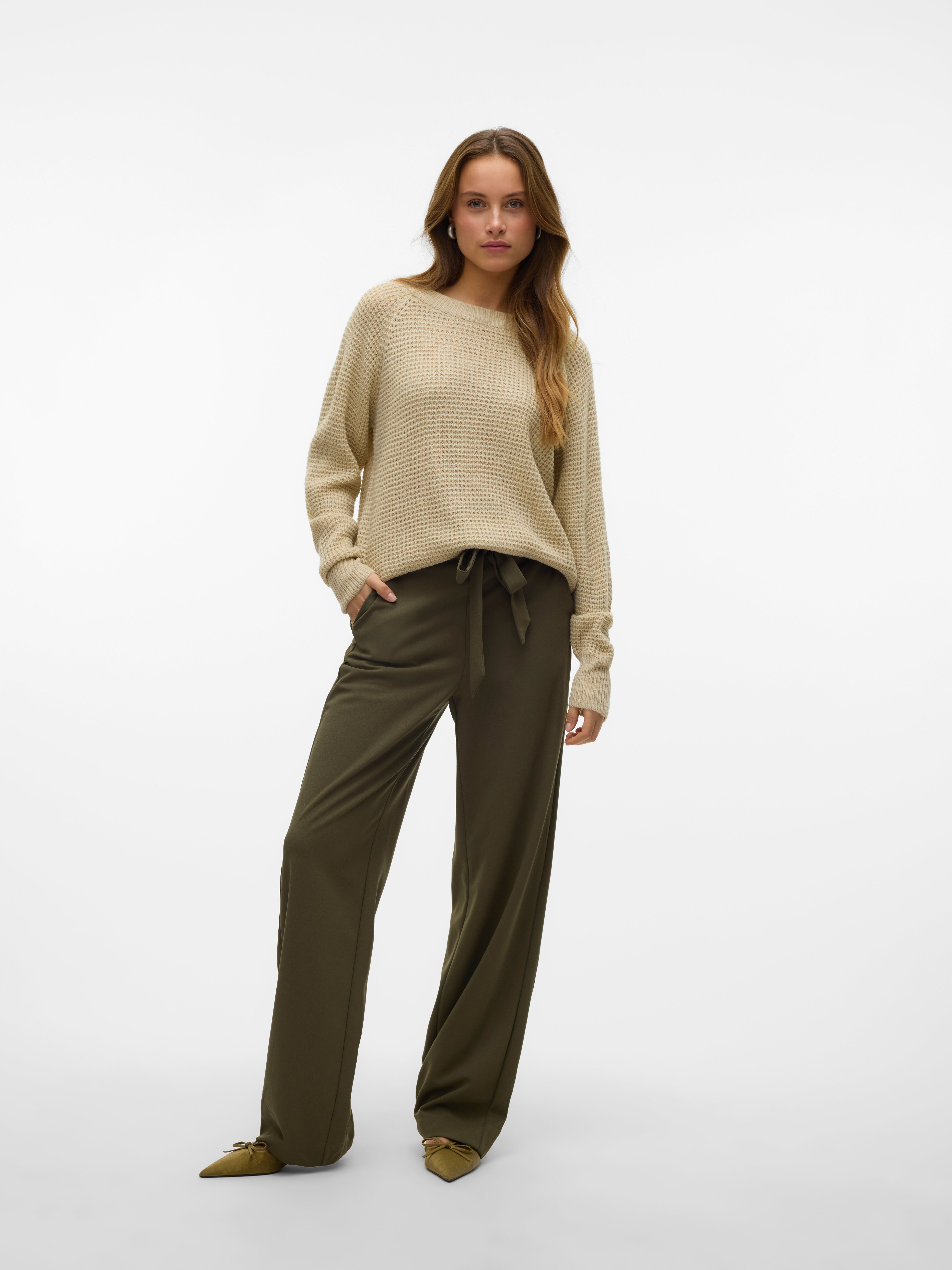 VMLIVA Hohe Taille Hose