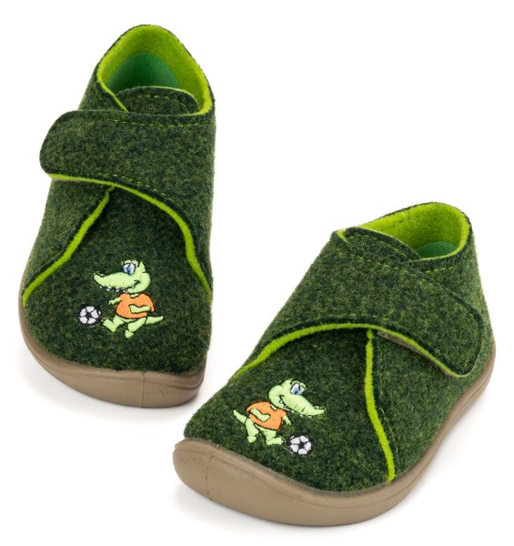 bar3foot Elf ~ Pascal Wooly Slipper ~ Krokodil