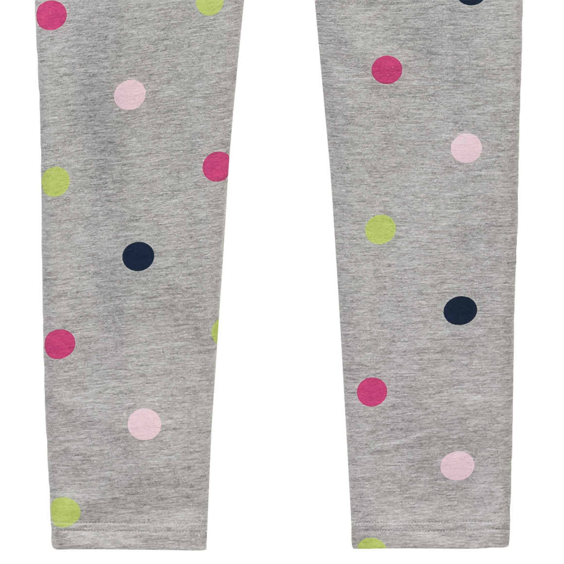 Mädchen Sweatleggings mit bunten Punkten