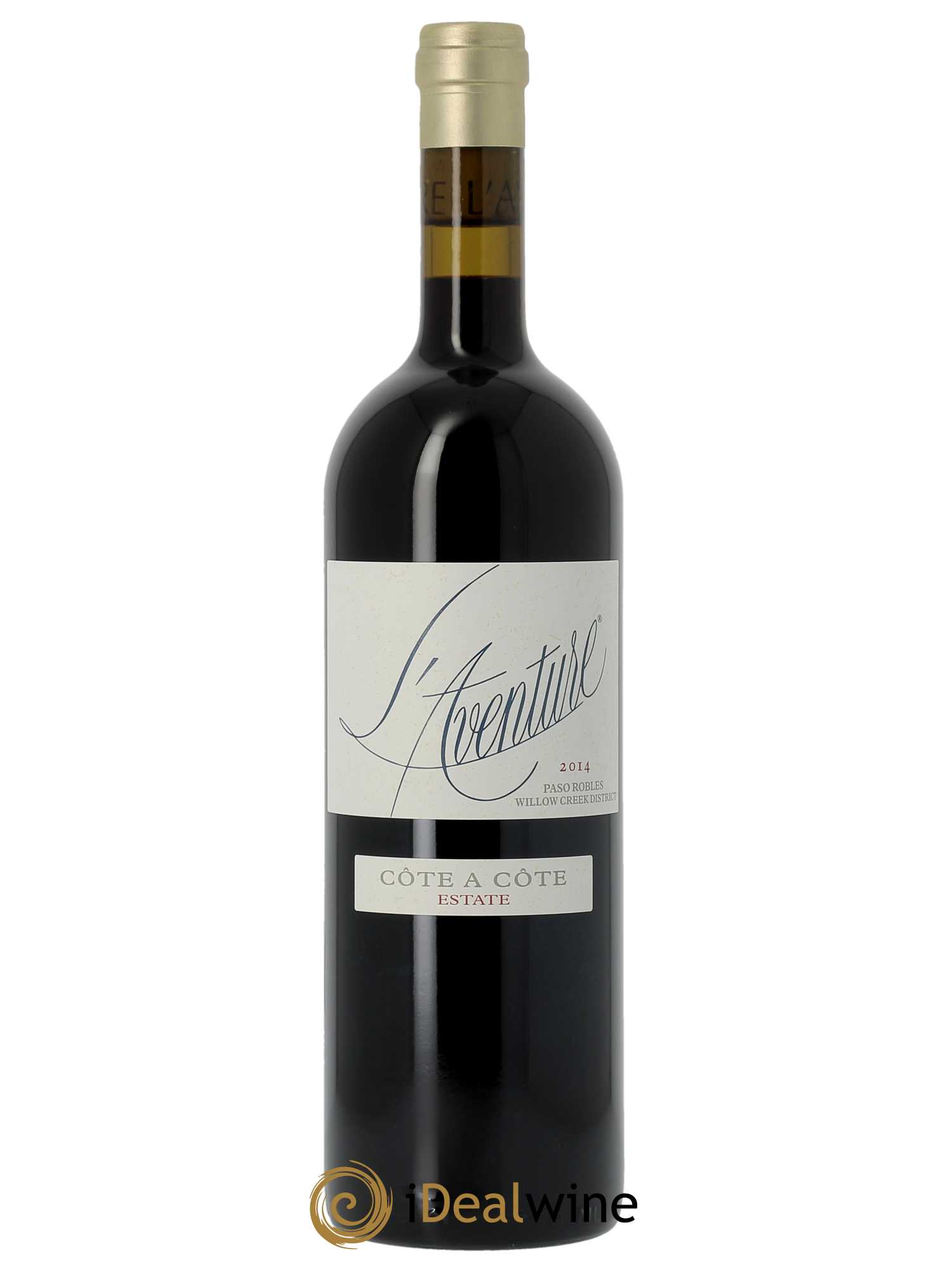 Paso Robles L'Aventure Côte à Côte (CBO à partir de 6 BTS) 2014 - Lot de 1 Bouteille