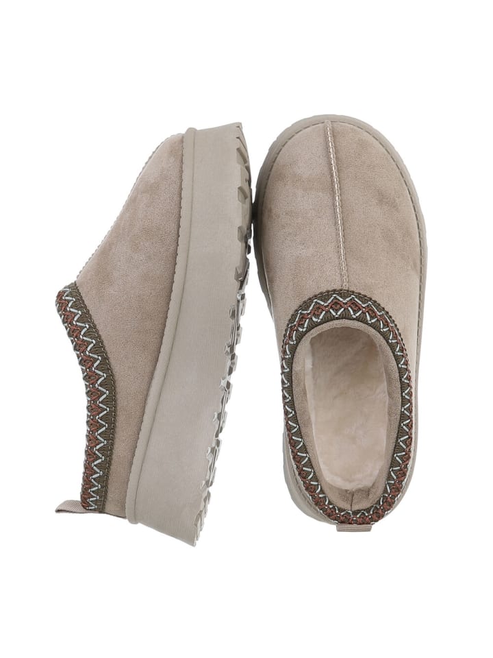 Ital-Design High Heel in Khaki günstig kaufen