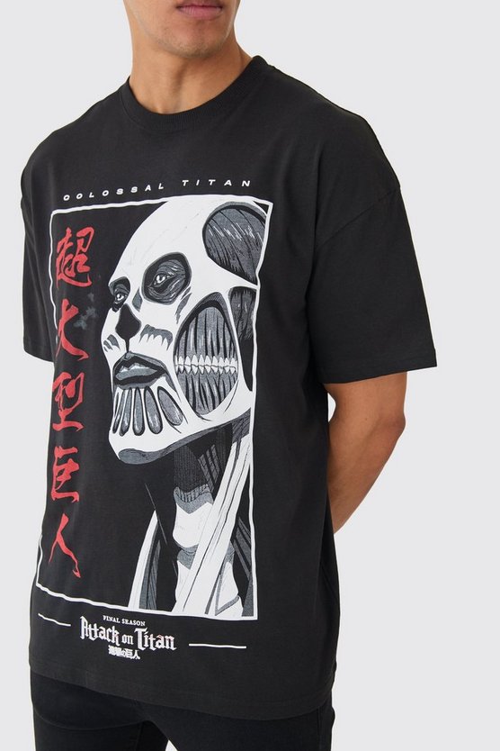 Oversize T-Shirt mit lizenziertem Attack Of Tiger Print