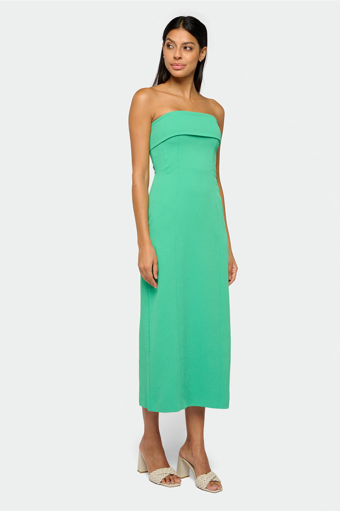 Robe Midi Bustier Oyster