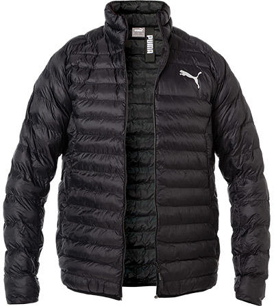 PUMA, Steppjacke, Mikrofaser Primaloft®, schwarz