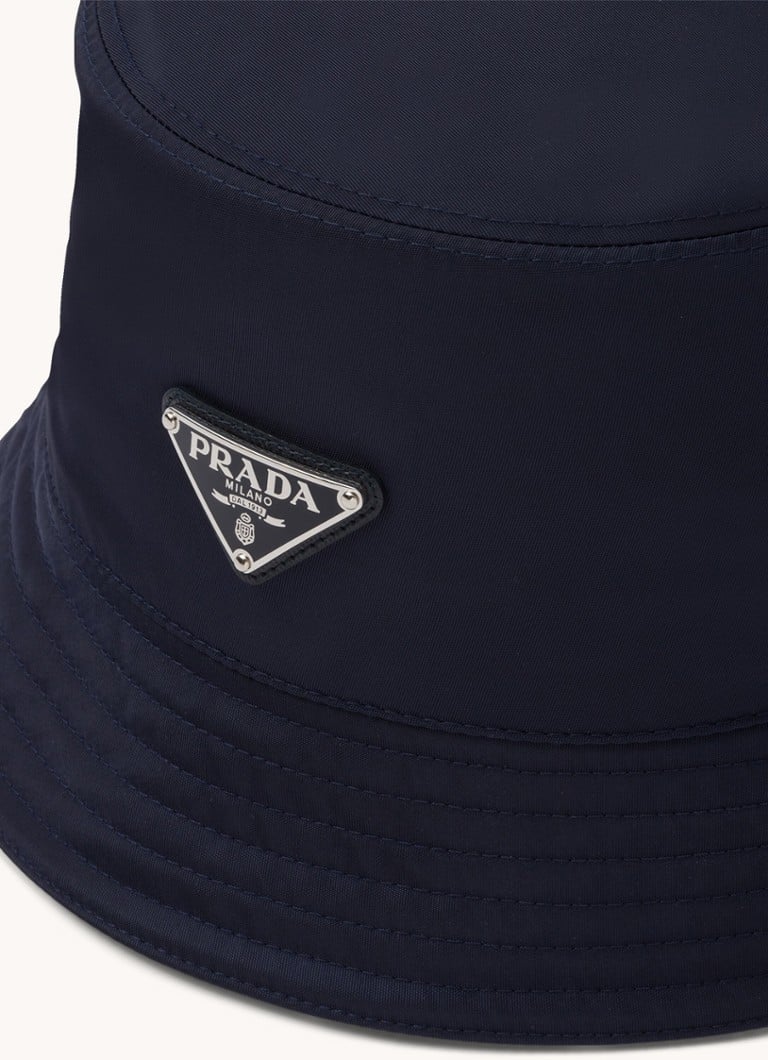 Prada Re-Nylon bucket hat with logo