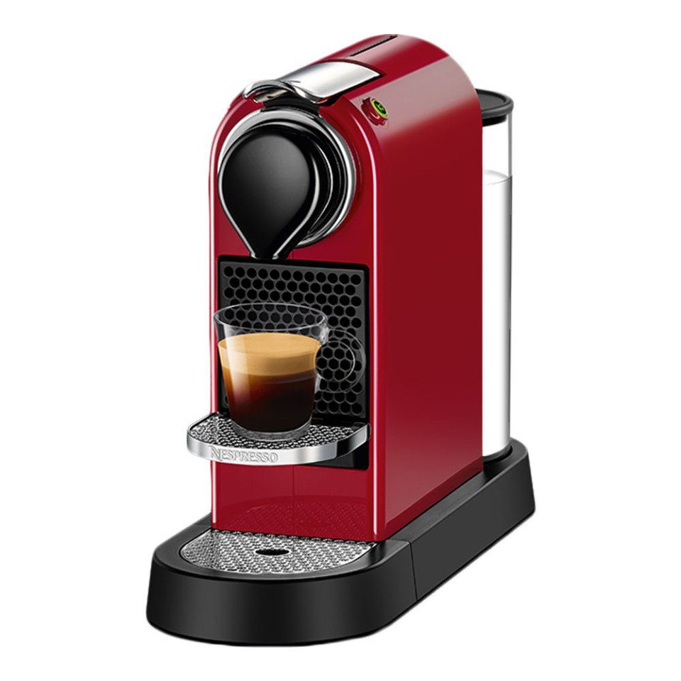 Nespresso Kapselmaschine Kaffeemaschine Nespresso Citiz Cherry Red