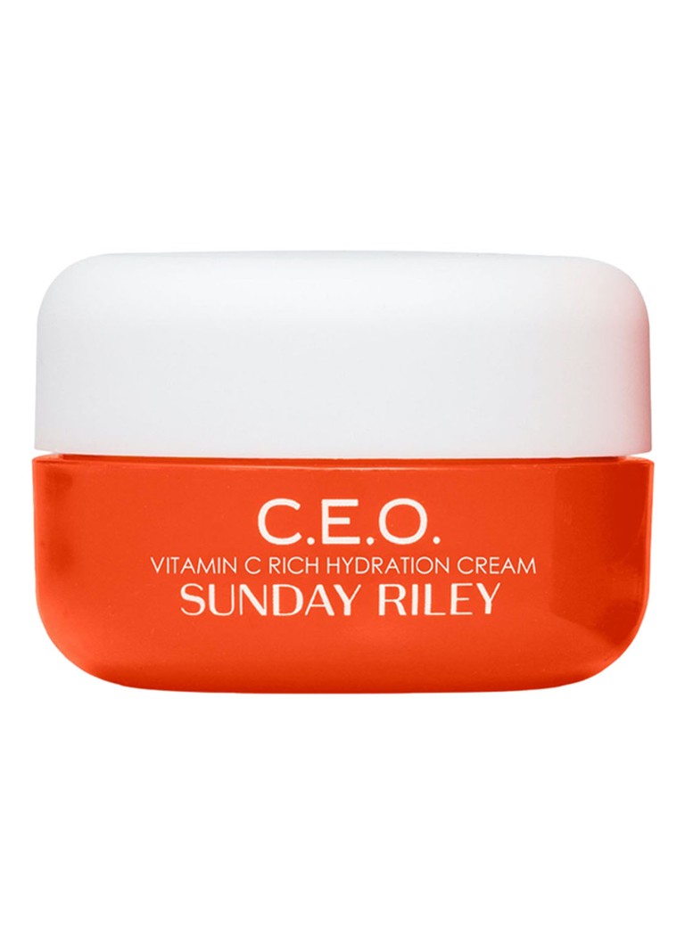 Cremă hidratantă bogată în vitamina C Sunday Riley CEO - Cremă de zi și de noapte