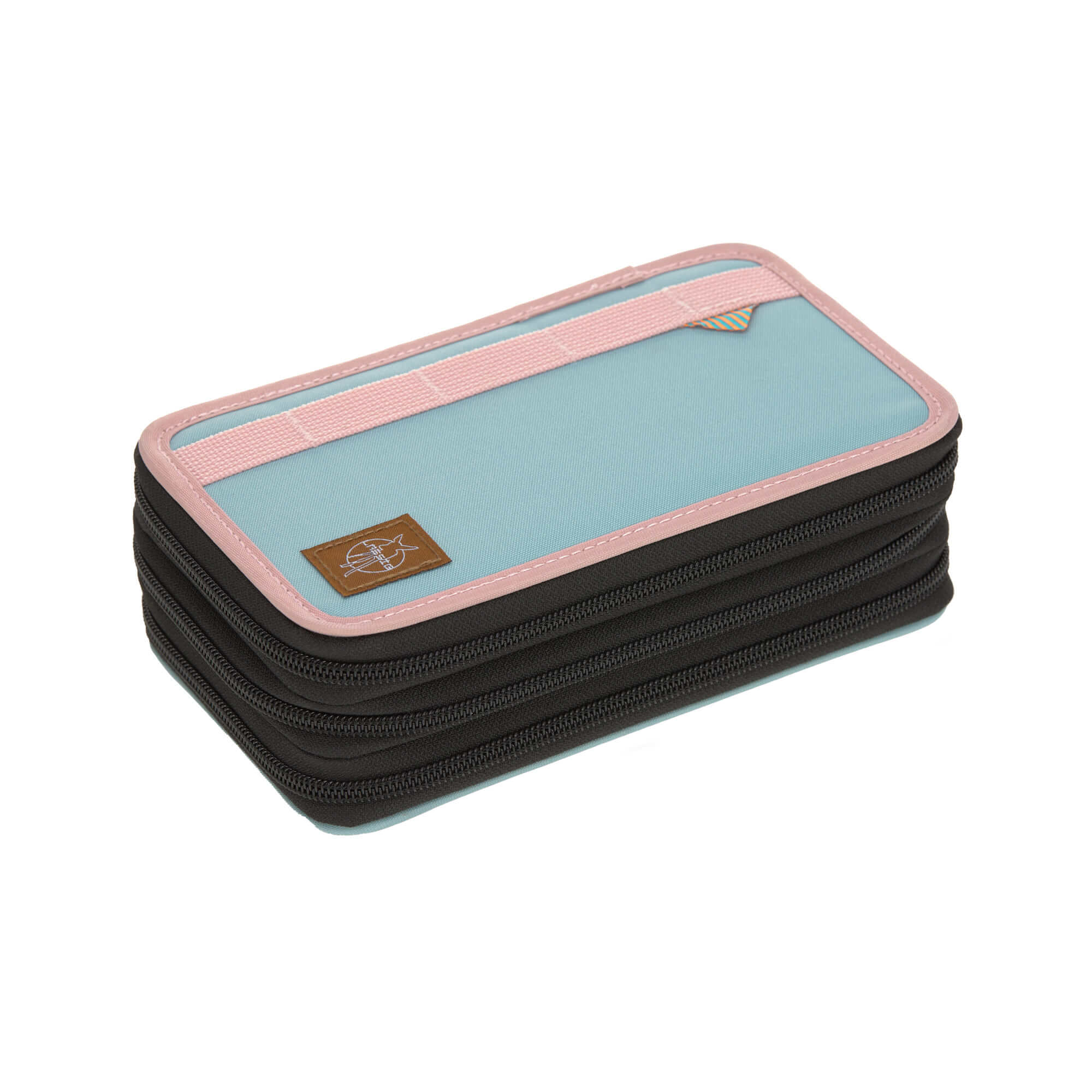 Federmäppchen - Unique Rose Blue Black