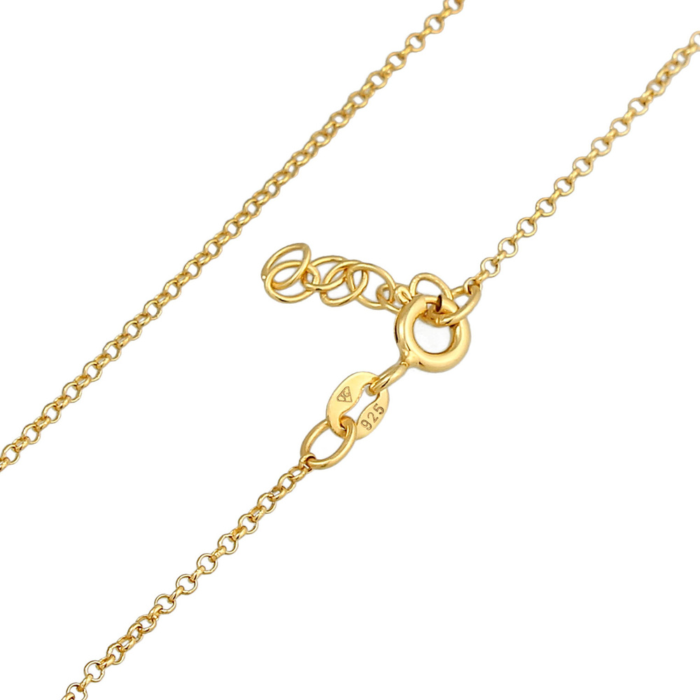 Elli Elli Collier Pendentif Flamant d'été coloré avec émail en argent sterling 925 pla collier