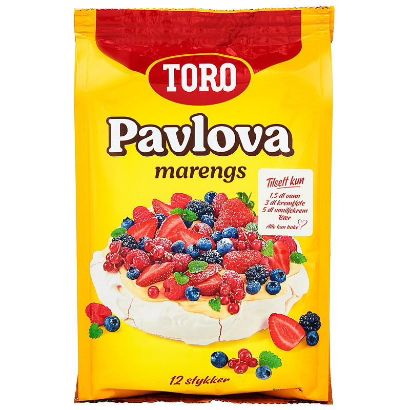 Toro Pavlova marengs 299 g Toro