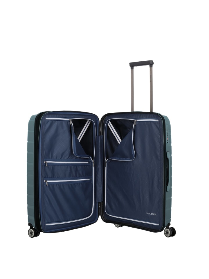 travelite Travelite Koffer AIR BASE 4w Trolley M, Eisblau günstig kaufen onesize