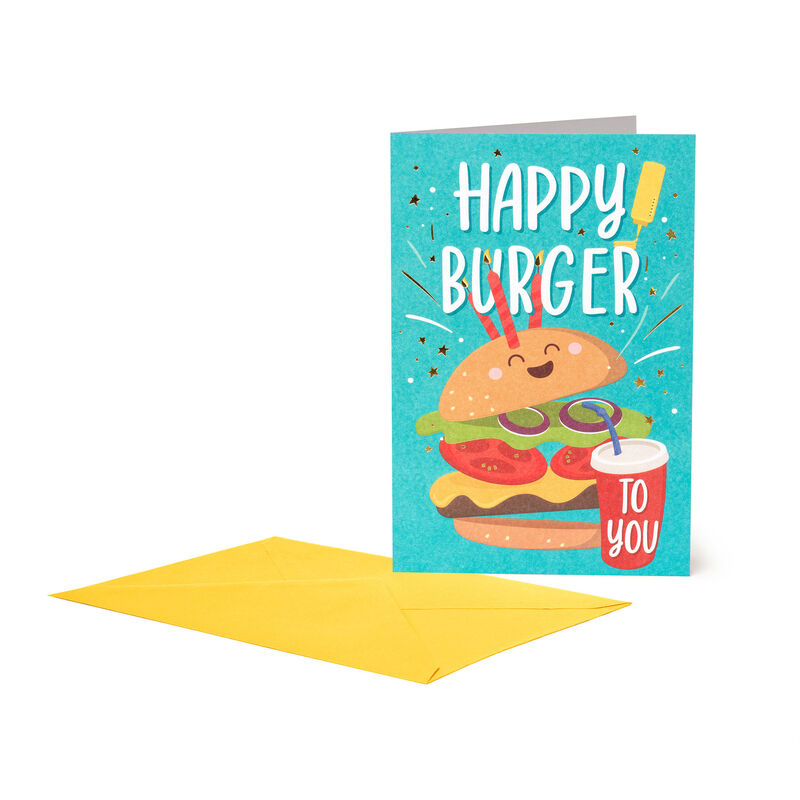 Narodeninová pohľadnica - Burger