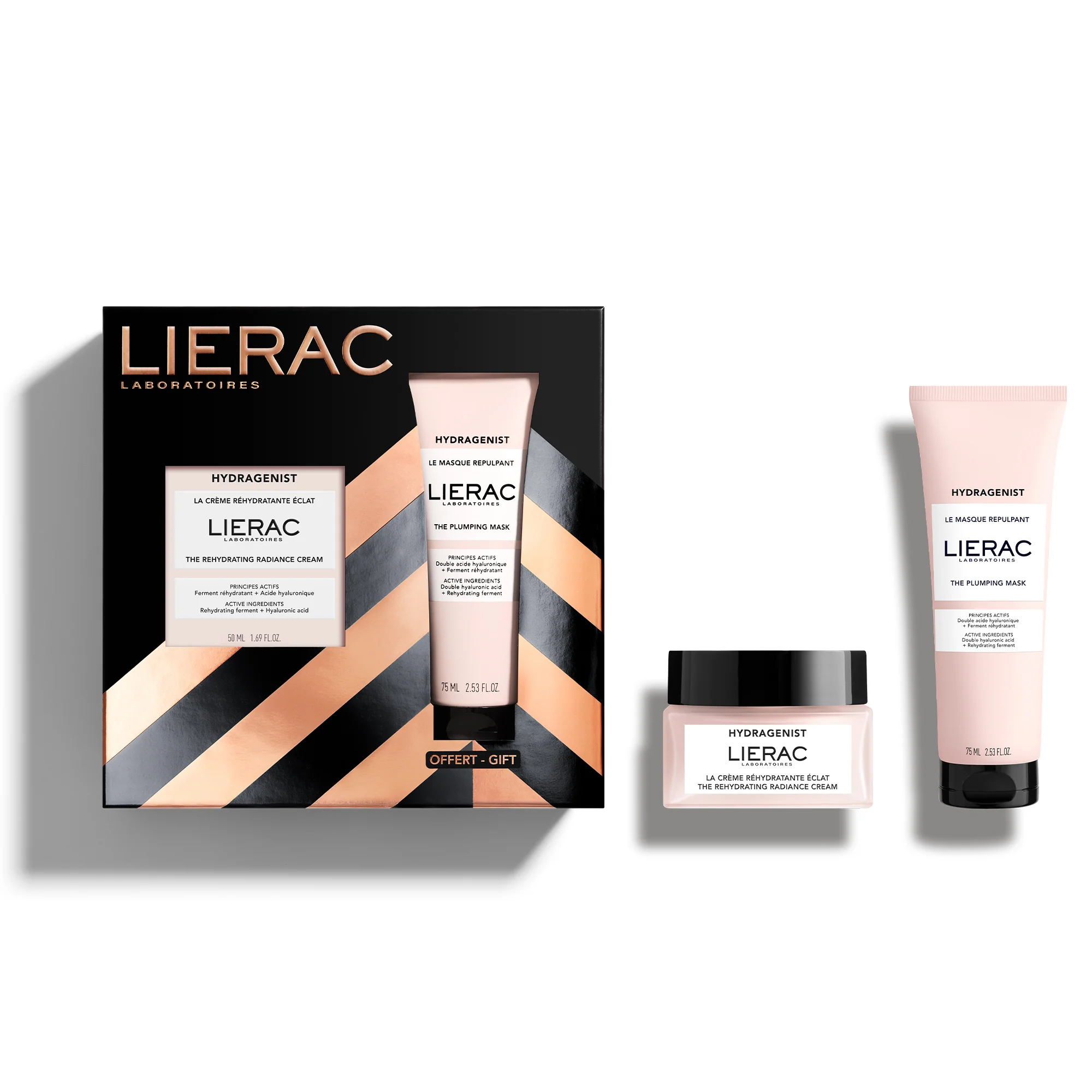 Hydragenist Weihnachtsgeschenkset Creme + Hydragenist Maske – Feuchtigkeitsspendendes Geschenkset, Feuchtigkeitsspendende Tagescreme