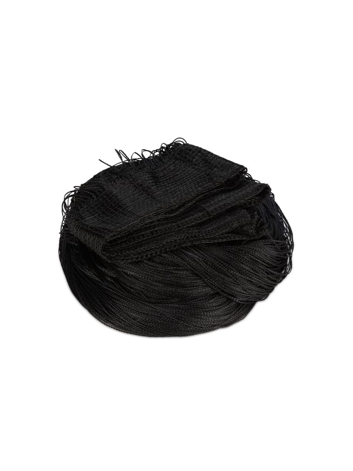 relaxdays 4x Fadenvorhang in Schwarz - (L)245 x (B)90 cm günstig kaufen onesize