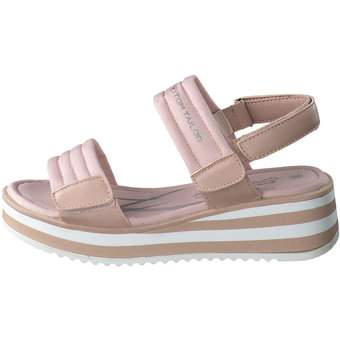 Tom Tailor Sandale in rosa