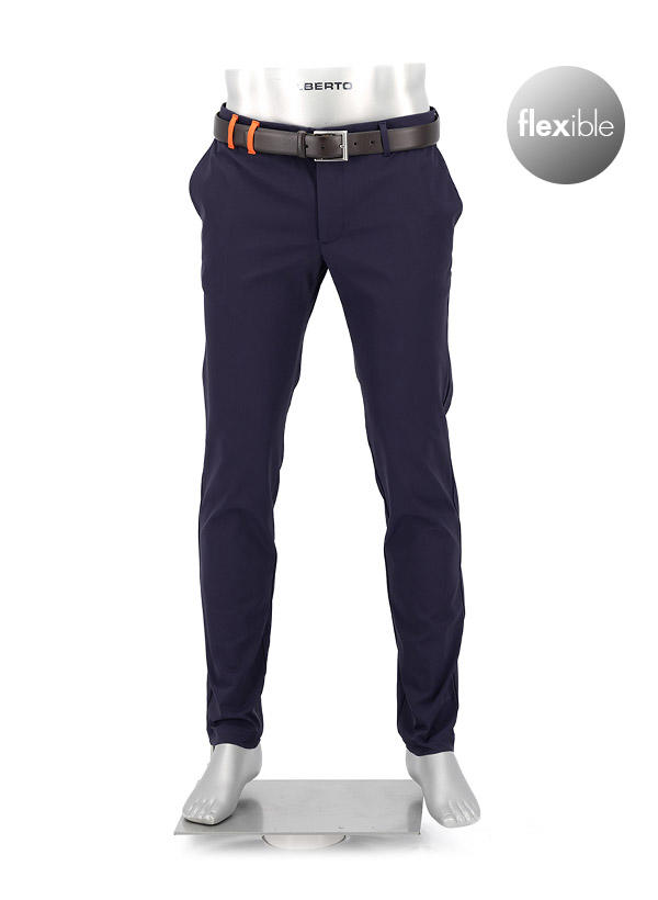 Alberto Golf, Golfhose Ian, Slim Fit, 3xDry®Cooler, navy