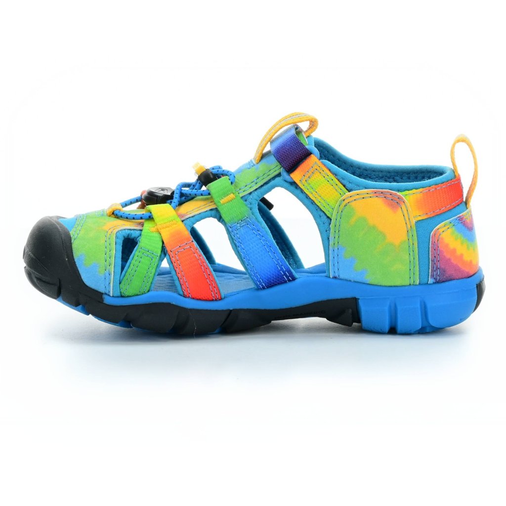 Keen Seacamp II Vivid Blue / Original Tie Dye (CNX) Sandalen