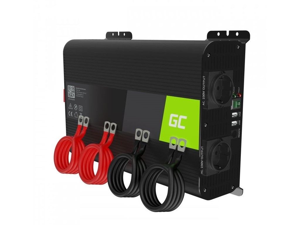 Green Cell INVGC11 12V/2000W Wechselrichter