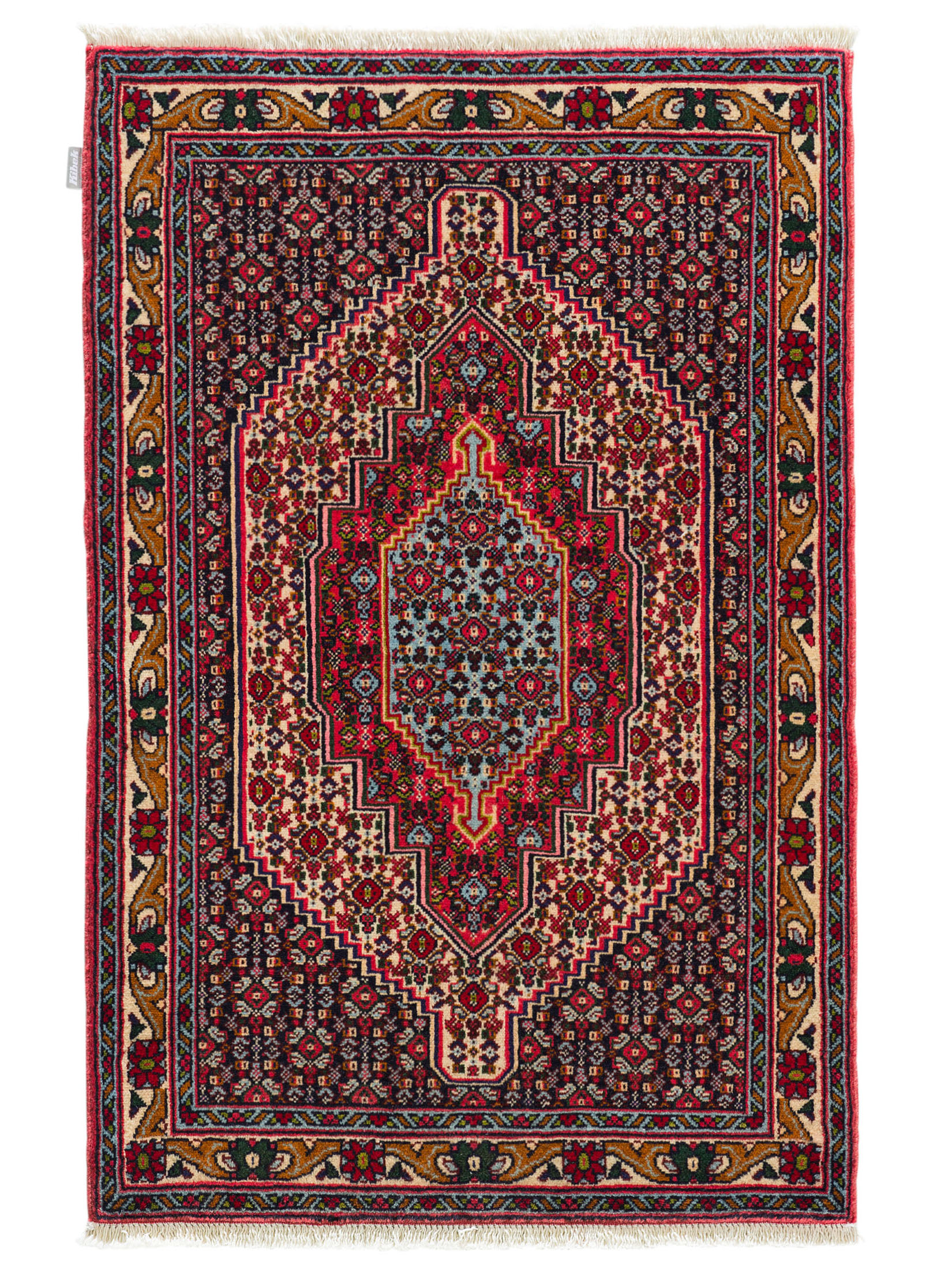Senneh ca. 72 x 112 cm, Unikat / Einzelstück