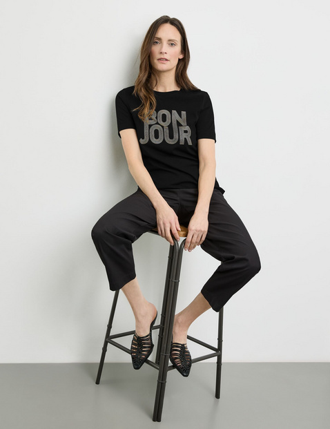 Nachhaltiges T-Shirt mit Wording-Print