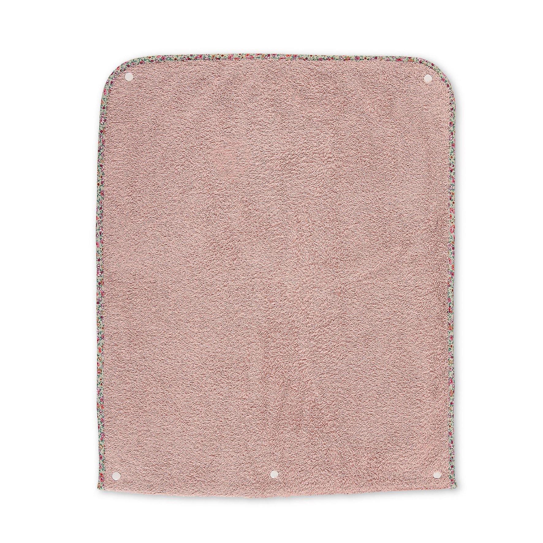 Frotteeauflage Baylee rose aus Waffelpiqué,52x63cm